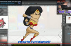 [GIBC] Wonder Woman &quot;attack&quot; sprite (time lapse)