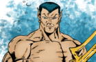 Namor &quot;The Submariner&quot; - Timelapse (Line And Color)