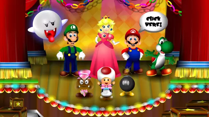 Mario's Game Show Art