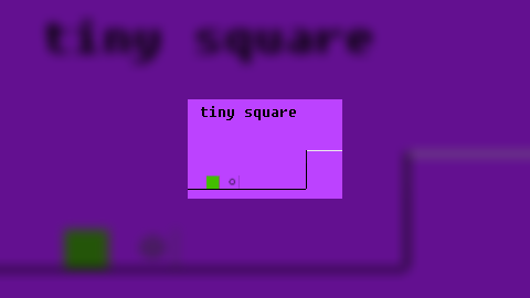 tiny square