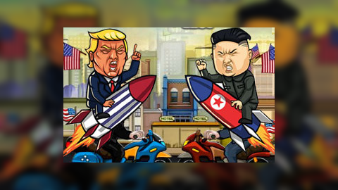 Kim VS Trump Missile Race