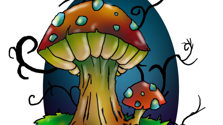 Let's draw with Dremen - Dark Woods Mushrooms
