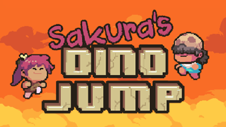 Sakura's Dino Jump