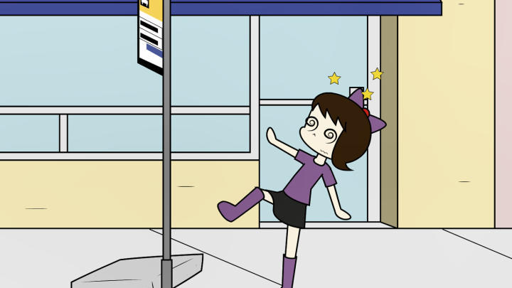 2D Animation Class Project - Bus Stop