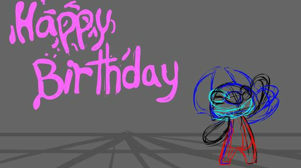 Stitch Birthday Animation