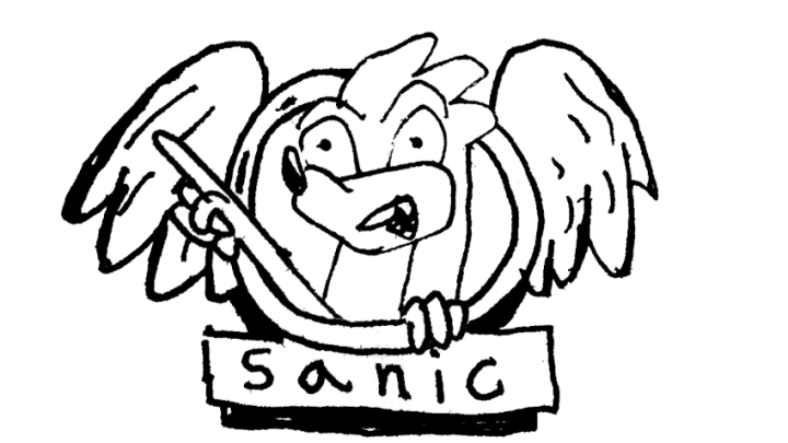 Sanic the Sketch Hog