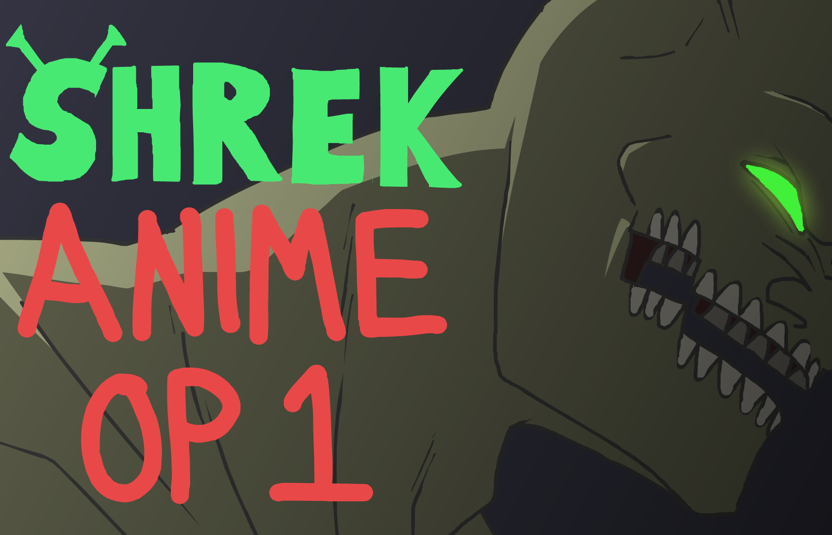 Attack On Ogre Shrek Anime Op - attack on titan roblox anime poster id