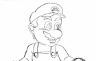 Super Mario Drawn Animation