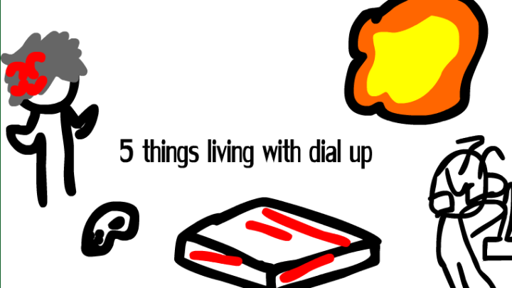 5 things living with dial up