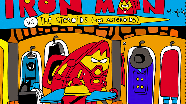 Iron Man vs The Steroids