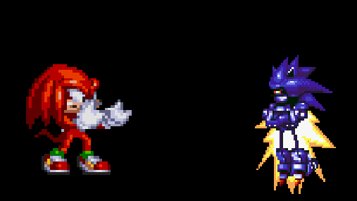 Timeline Battles 1: Knuckles vs Mecha Sonic