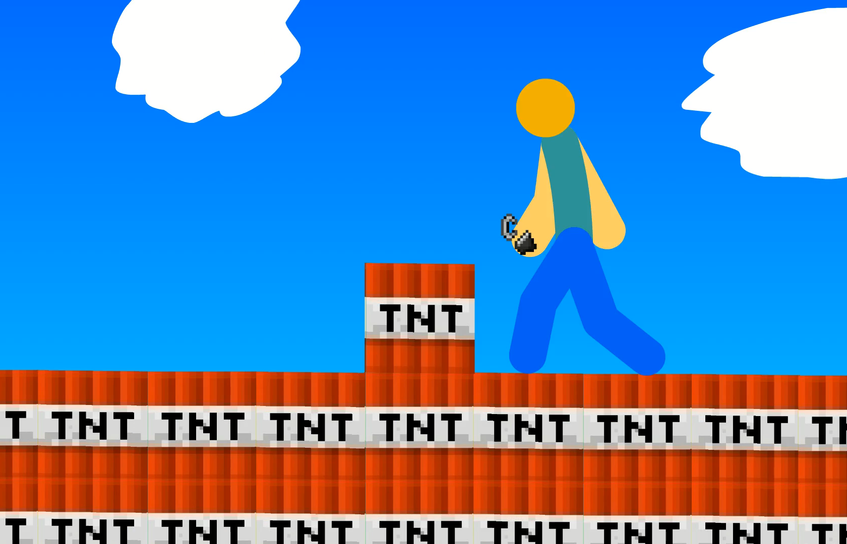 1 000 000 000 TNT!!! MInecraft Fan Animation