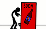 Stick Figure Soda Machine Rage