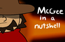 Mccree in a nut shell (Overwatch animation)