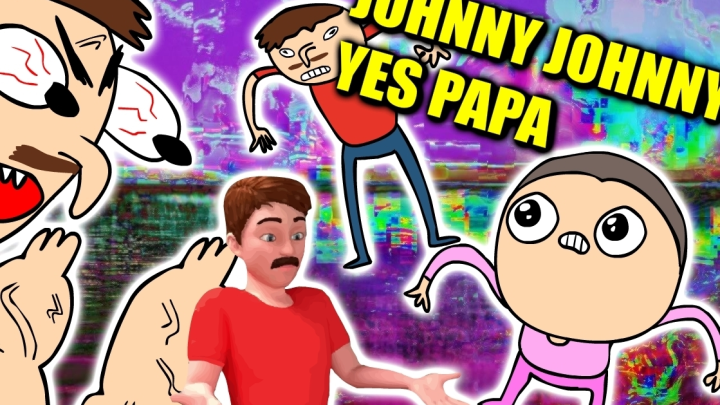 Johny Johny Yes Papa (PARODIA ANIMADA 2D) //ElGusArt