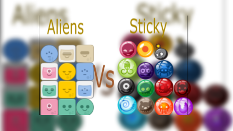 Aliens Vs Sticky