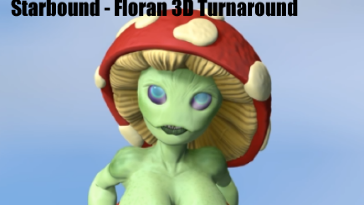 Starbound Floran 02 - Swimsuit Turnaround