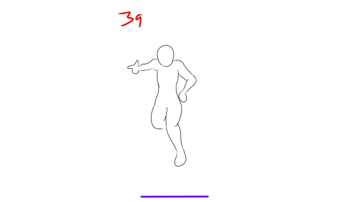 Fortnite default dance animation study