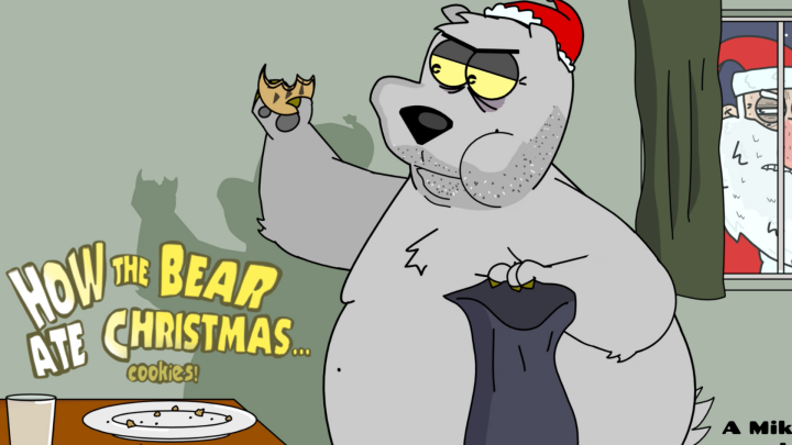 How the Bear Ate Christmas...cookies.