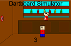 Dartboard simulator