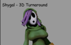 Shygal - 3D Turnaround