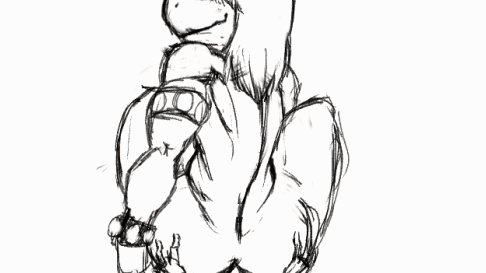 Susie Fart Smothering Animation