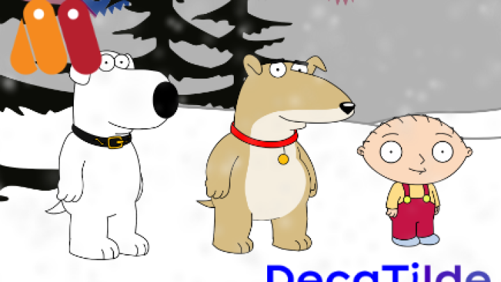 FGfanimation - Brian, Stewie and Vinny sing the Winter Solstice song from Little Bear