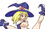 Pussy Witch Flight Animation