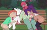 Crossover Futurama and Family Guy