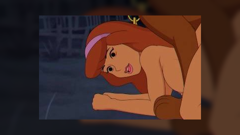 Daphne and Scooby-Doo