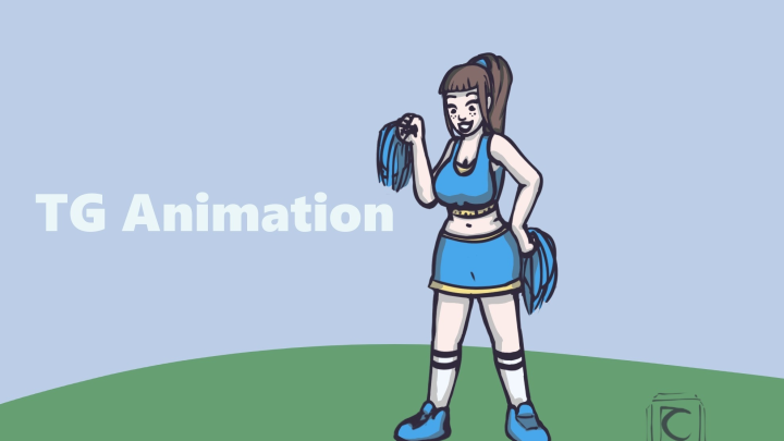 Cheerleader TG Animation.