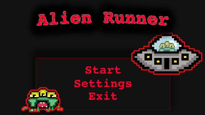 Alien Runner Game