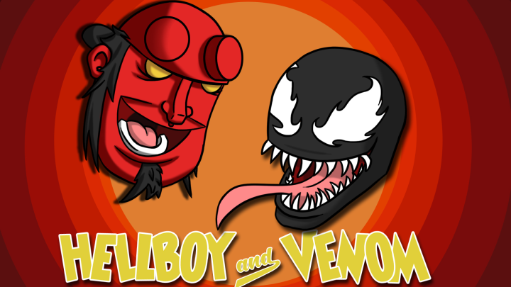 Hellboy and Venom
