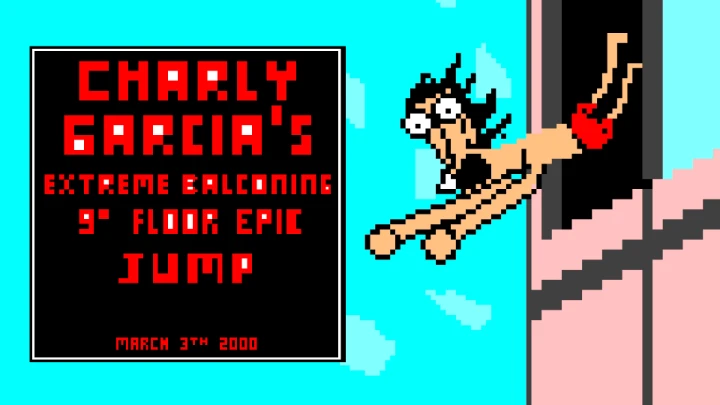 Charly Garcia´s Epic Jump