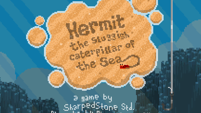 Hermit the sluggish caterpillar of the sea