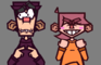 Flustered Couple