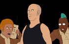 Vin Diesel and The Goldmen (Jerma Animted)