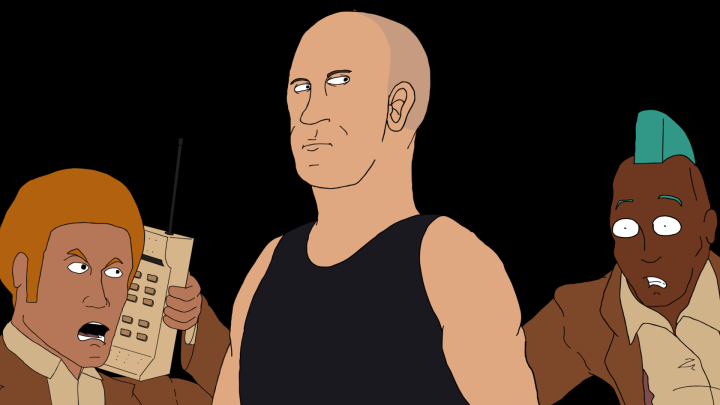 Vin Diesel and The Goldmen (Jerma Animted)