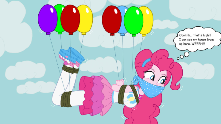 Flying up high with Pinkie Pie animated sound