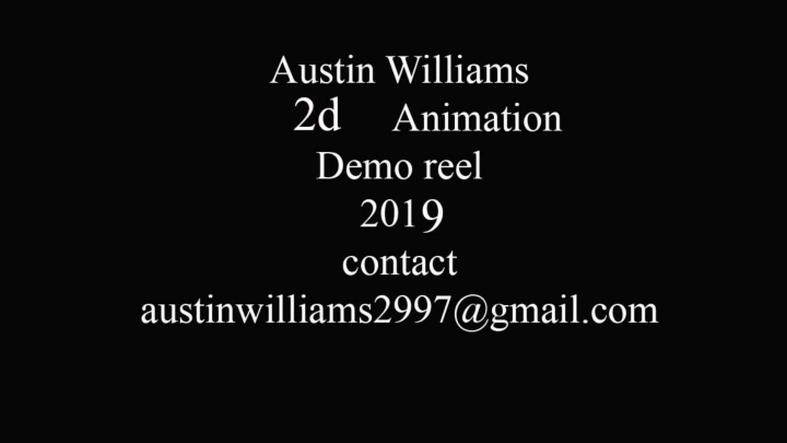 2D animation Demo Reel 2019