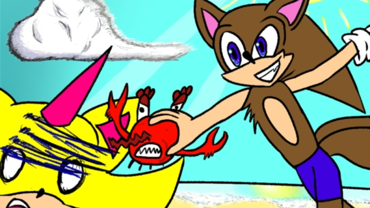 Sonic OC Animation "Krab Beach"