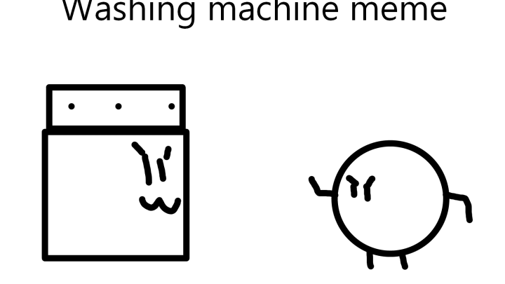 Washing machine meme