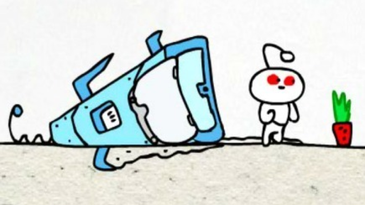 Reddit's Snoo and Zany Bunny