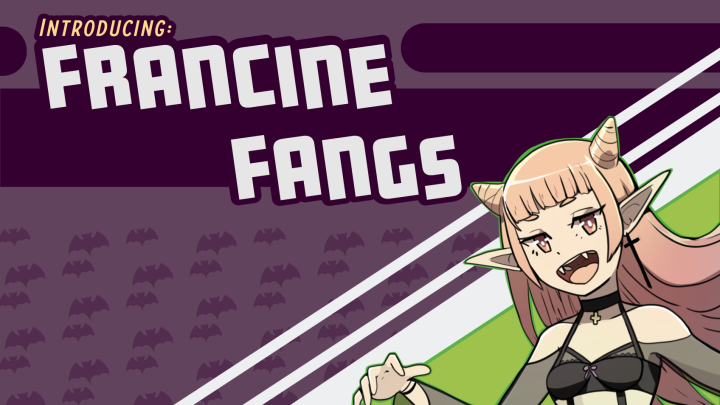 Spooky Starlets: Meet Francine Fangs