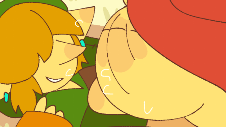 Zelda loves butt