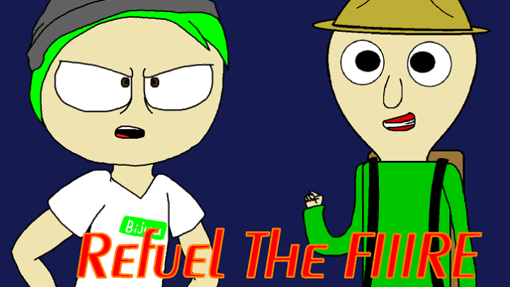 Refuel the FIIIRE - Baldi's Basics Animation ft. Bijuu Mike