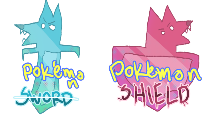 Pokemon Sword and Shield Starters by puppetology on Newgrounds