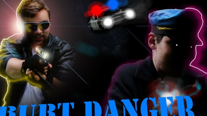 BURT DANGER, SPACE COP!!