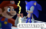 Mario VS Sonic SSB Animation