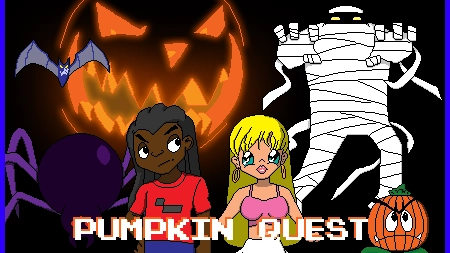 Pumpkin Quest: Retro Love Letter